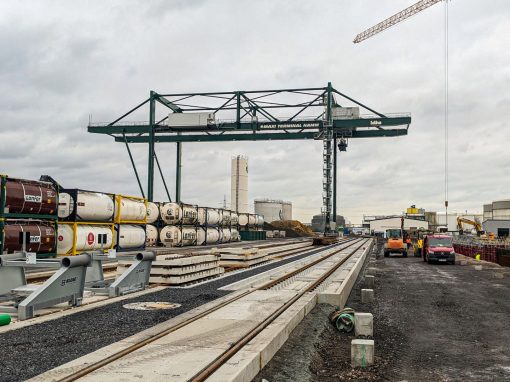 Containerterminal & Verladegleise Hamm